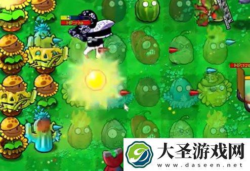 PVZ杂交版迷你游戏坚果艺术过关攻略介绍