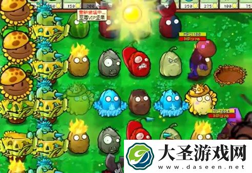 PVZ杂交版迷你游戏坚果艺术过关攻略介绍