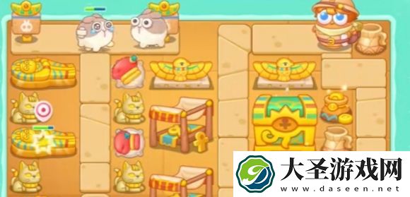 保卫萝卜4法老归来第19关过关攻略详解