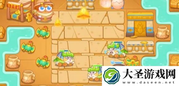 保卫萝卜4法老归来第21关过关攻略详解
