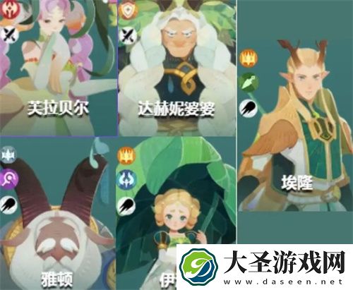 剑与远征启程绿裔联盟阵容养成推荐