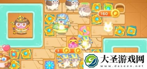 保卫萝卜4法老归来第4关通关图文详解