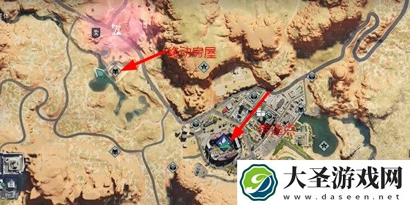 七日世界全地图移动房屋位置一览