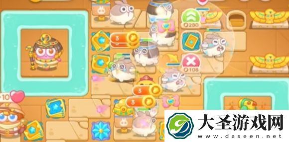 保卫萝卜4法老归来第4关通关图文详解