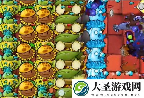 植物大战僵尸杂交版挑战模式31通关详解
