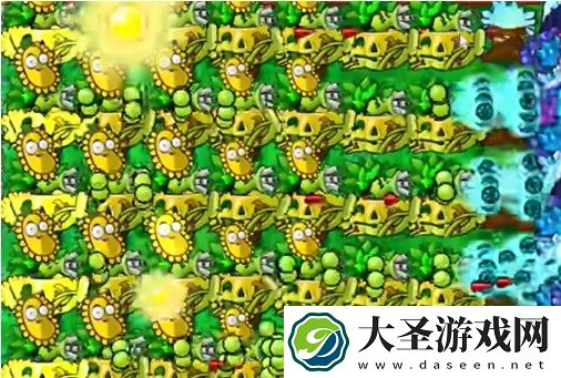 pvz杂交版迷你游戏看他们像柱子一样通关方法