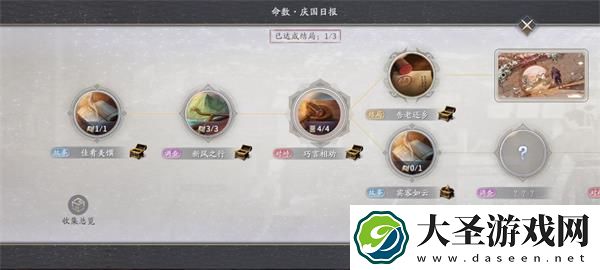 庆余年手游庆国日报命数怎么过