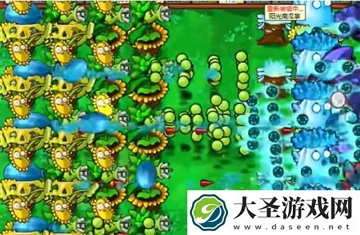 pvz杂交版迷你游戏看他们像柱子一样通关方法