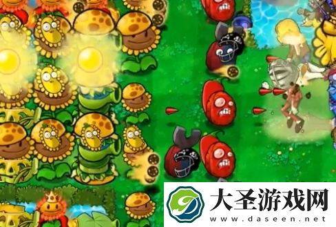 植物大战僵尸杂交版冒险模式56过关攻略
