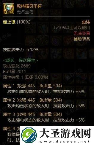 DNF直伤攻速流自定义装备词条怎么选