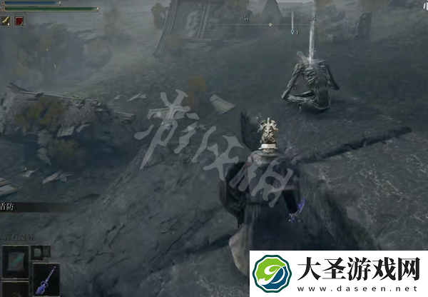 艾尔登法环日蚀纹熨斗形盾地点
