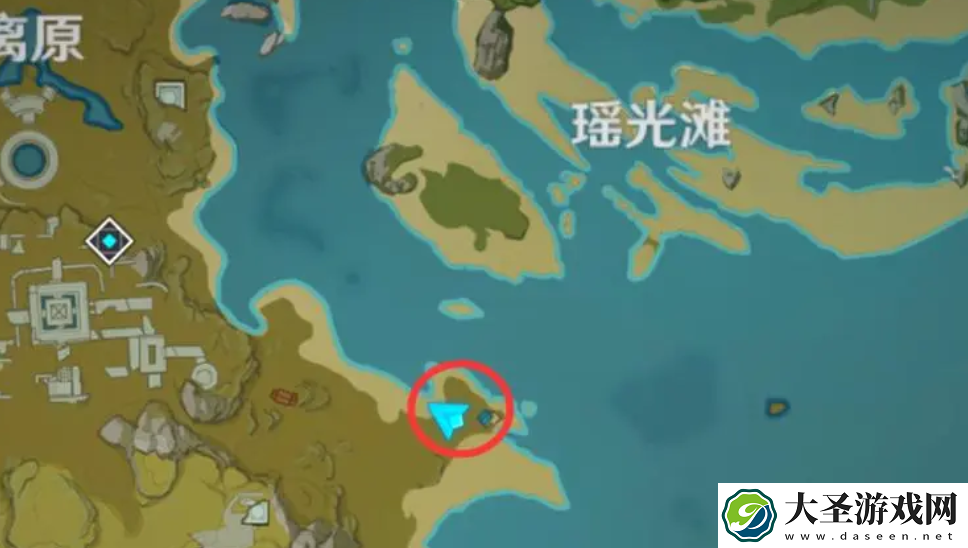 原神瑶光滩特殊宝藏位置在哪