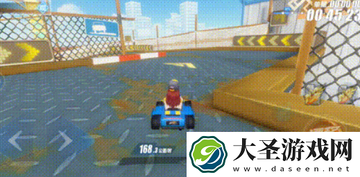 QQ飞车手游老街工地怎么跑