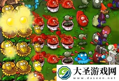 植物大战僵尸杂交版冒险模式53过关攻略