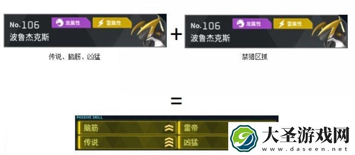 幻兽帕鲁雷帝波鲁杰克斯怎么配