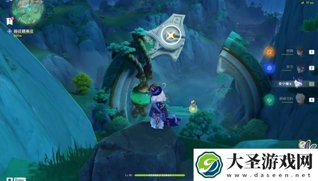 原神宝玦口屏障怎么进去