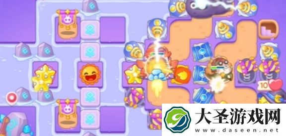 保卫萝卜4阿波与魔法宝藏第101关图文攻略
