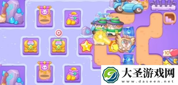 保卫萝卜4阿波与魔法宝藏第101关图文攻略