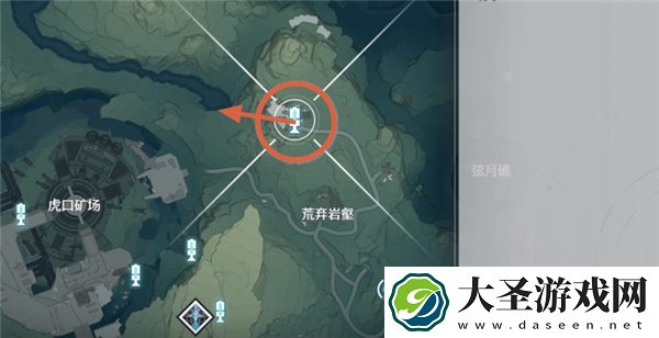 鸣潮荒弃岩壑地下传送点位置和解锁攻略