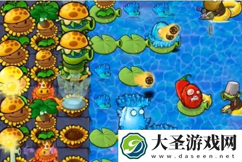 植物大战僵尸杂交版冒险模式65关图文攻略