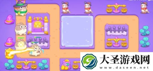 保卫萝卜4阿波与魔法宝藏114关通关方法