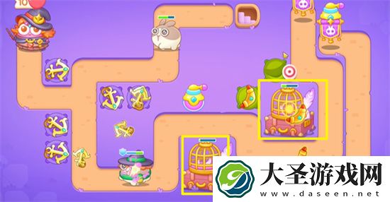 保卫萝卜4阿波与魔法宝藏第22关详解