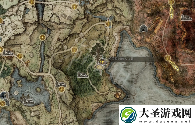 艾尔登法环希芙拉河地图碎片在哪