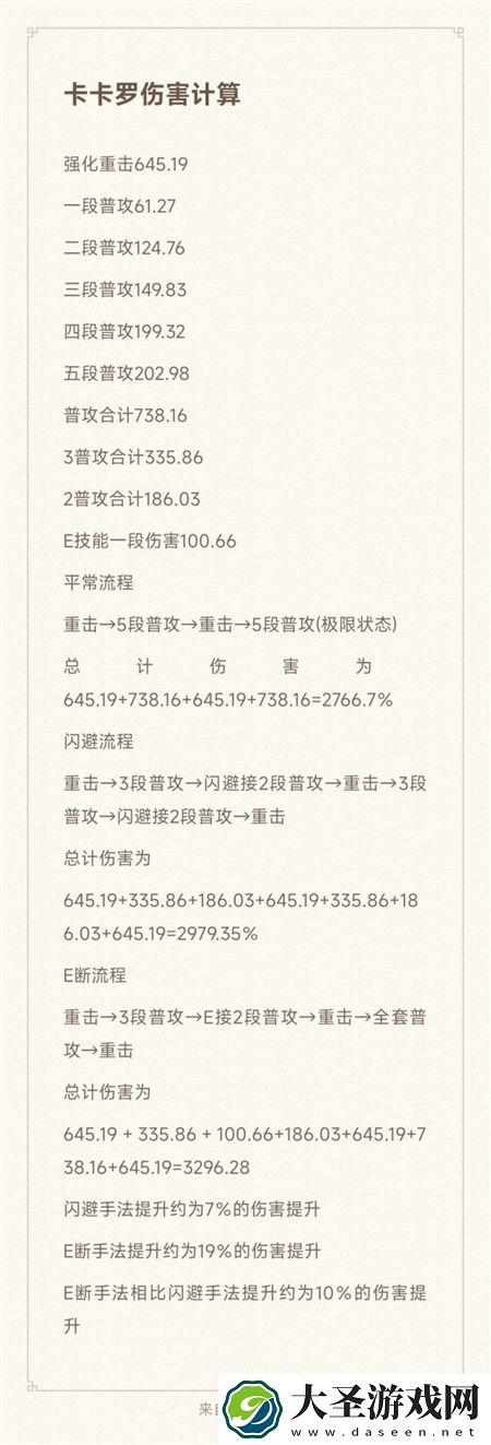 鸣潮卡卡罗极限输出手法详解