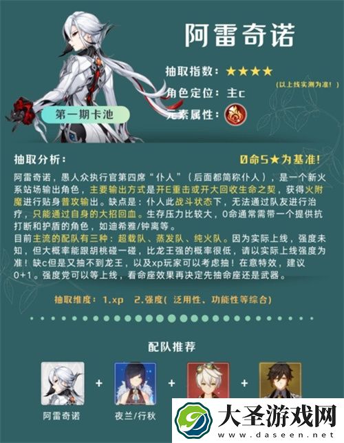 原神4.6版本角色和武器抽取分析