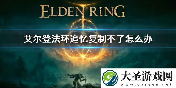艾尔登法环追忆复制不了