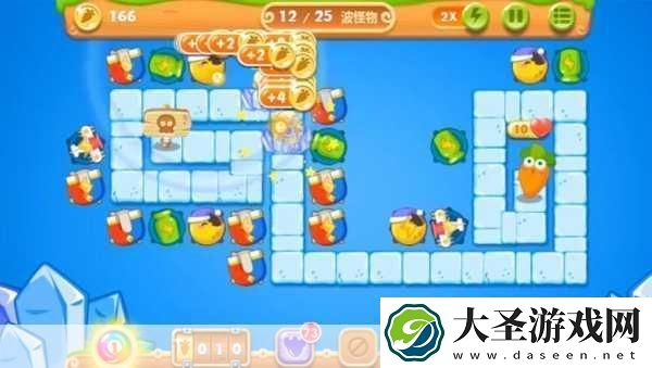 保卫萝卜挑战赛深度解析8关满星通关秘籍与实战心得