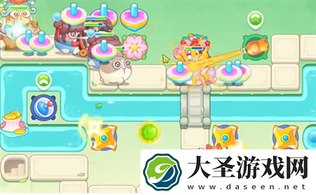 保卫萝卜4梁波波与祝秋秋第12关过关攻略
