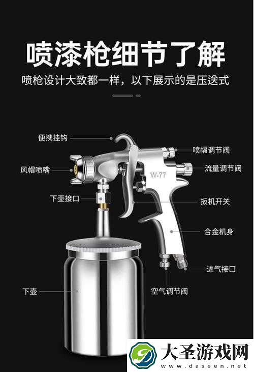 W71喷枪W77喷嘴入口视频