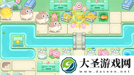 保卫萝卜4梁波波与祝秋秋第12关过关攻略