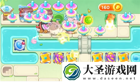 保卫萝卜4梁波波与祝秋秋第12关过关攻略