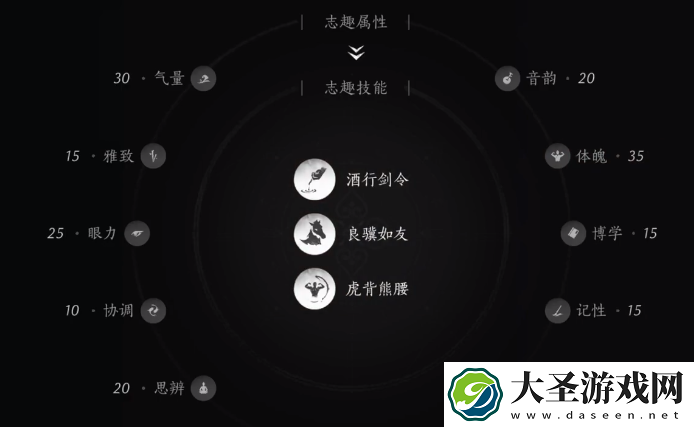 燕云十六声志趣天赋选哪个