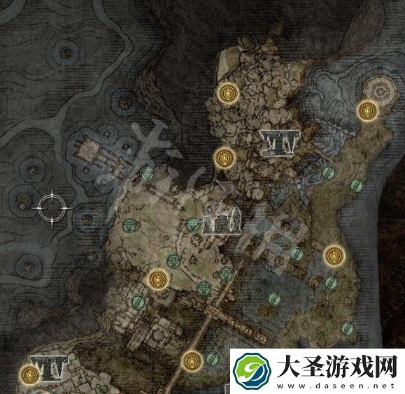 艾尔登法环希芙拉河8个火盆位置