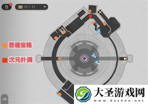 崩坏星穹铁道禁闭舱段宝箱在哪