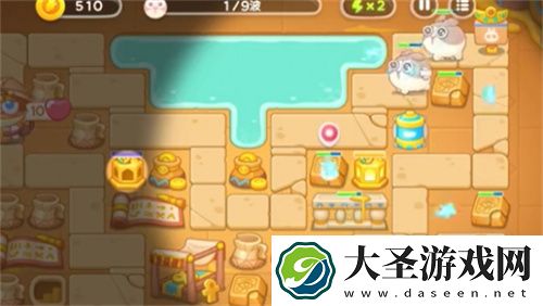 保卫萝卜4法老归来第7关过关方法详解