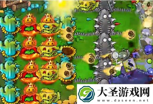 植物大战僵尸杂交版挑战模式36通关详解