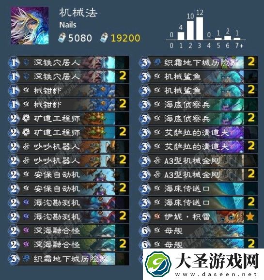 炉石传说沉没之城机械法卡组怎么搭配