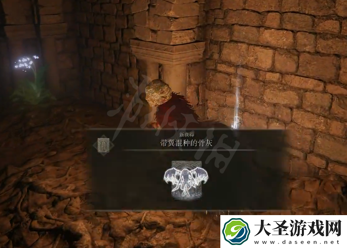 艾尔登法环带翼混种的骨灰怎么获得