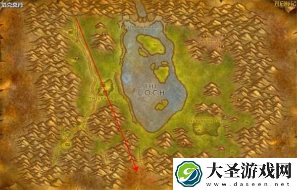 魔兽世界荒芜之地在哪个地图