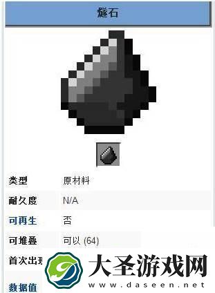 mc燧石怎么合成