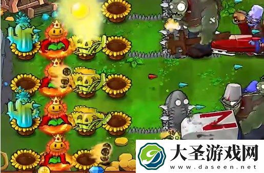 植物大战僵尸杂交版挑战模式36通关详解