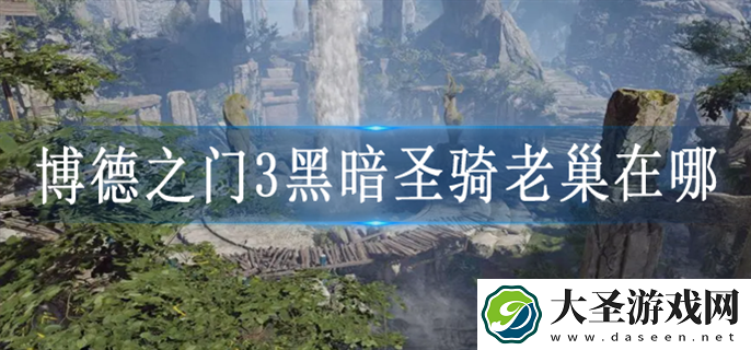 博德之门3黑暗圣骑老巢怎么进