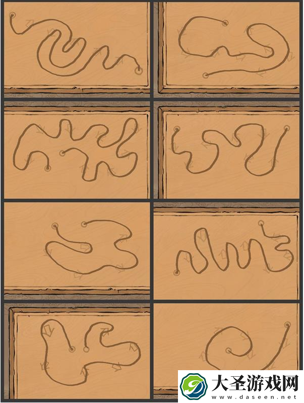 江南百景图徽州府探险画图纸连线怎么画