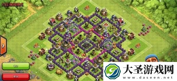 部落冲突8本最强布阵2024