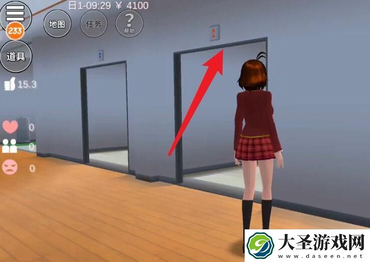 樱花校园模拟器厕所在哪里