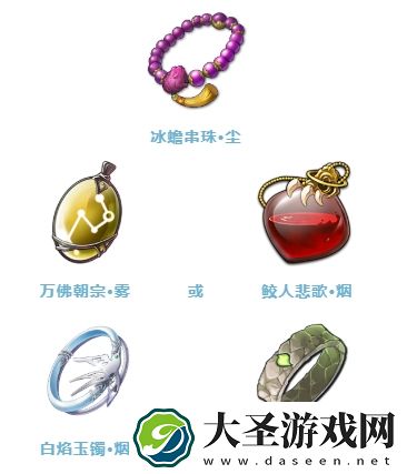 天地劫幽城再临银玛饰品怎么搭配